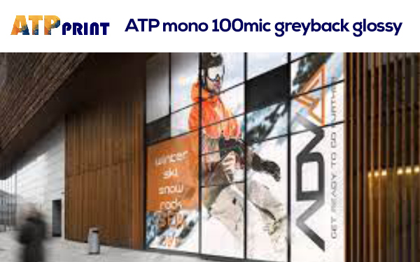 ATP mono 100mic greyback glossy