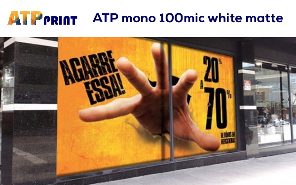 ATP mono 100mic white matte
